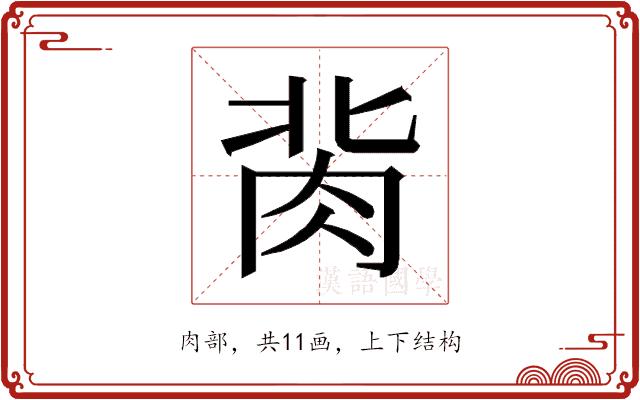 𰮔的部首图片