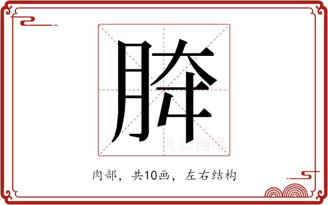 𰮟的部首图片